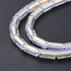Electroplate Glass Beads Strands&nbsp;EGLA-K014-B-AB01