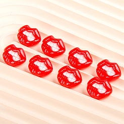 Opaque Cartoon Resin Cabochons&nbsp;RESI-CJC0020-14