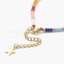 Glass Seed Beaded Bracelets&nbsp;BJEW-JB06158