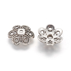 Tibetan Style Alloy Bead Caps&nbsp;X-LF10883Y-NF