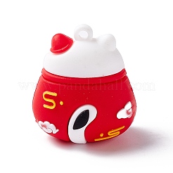 PVC Cartoon Lucky Cat Doll Pendants&nbsp;KY-C008-12B