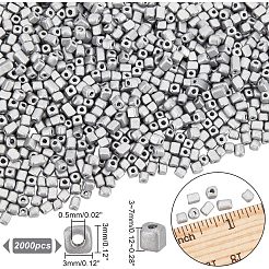 2000Pcs 6/0 Baking Paint Glass Seed Beads&nbsp;SEED-NB0001-80