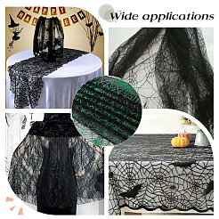 Polyester Spider Web Deco Mesh&nbsp;DIY-WH20049-45B-04