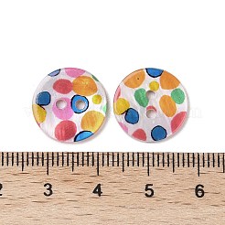 2-Hole Freshwater Shell Buttons&nbsp;SHEL-A004-01F