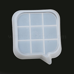 DIY Message Bubble Style Storage Dish Silicone Molds&nbsp;LS-DIY-A035-06C