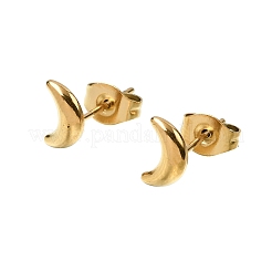 304 Stainless Steel Stud Earrings for Women&nbsp;LS-EJEW-G459-01B-G
