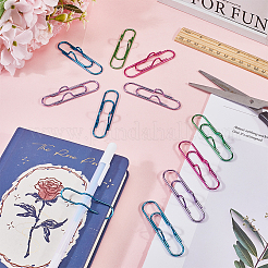 20Pcs 4 Colors Iron Pen Clips for Notebook Scrapbook&nbsp;FIND-SP0002-98B