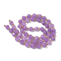 Natural Lavender Amethyst Beads Strands&nbsp;G-K387-A14-01