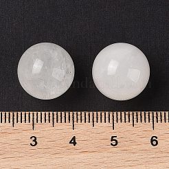 Natural Quartz Crystal No Hole Sphere Beads&nbsp;G-K353-04C-11