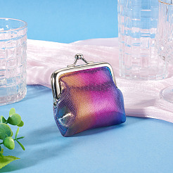 Iridescent Cloth Wallets&nbsp;AJEW-TADJ0001-14A