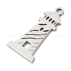 201 Stainless Steel Pendants&nbsp;STAS-Q341-03P