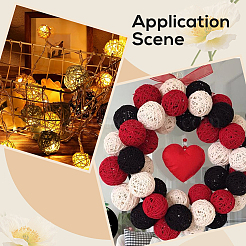 Wicker Rattan Balls&nbsp;AJEW-SC0003-39B-02