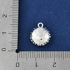Rack Plating Alloy Pendants&nbsp;PALLOY-D029-18S-RS