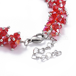 Glass Beads Bracelets&nbsp;BJEW-JB04407-03
