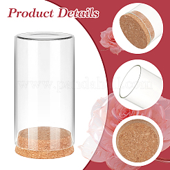 Empty Glass Jar&nbsp;LS-AJEW-WH0083-46A