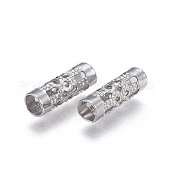 Tarnish Resistant 304 Stainless Steel Tube Beads&nbsp;STAS-P236-17P