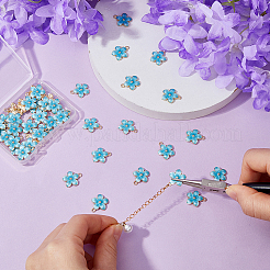 50Pcs Alloy Enamel Pendants&nbsp;ENAM-DC0002-36A
