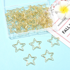 60Pcs Iron Paper Clips&nbsp;AJEW-SP0003-05