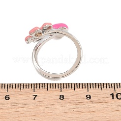 Brass Cuff Open Rings for Women&nbsp;KK-CBA17E5-03P-01