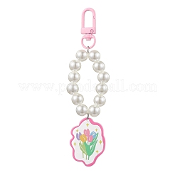 Alloy Acrylic Pendant Decorations&nbsp;HJEW-JM01845