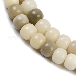 Natural Bodhi Root Beads Strand&nbsp;WOOD-B010-A01-10x8mm