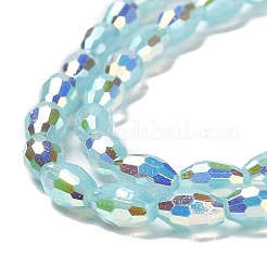 Baking Paint Glass Beads Strands&nbsp;DGLA-D001-02I