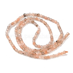 Natural Sunstone Beads Strands&nbsp;G-RM241221-K13