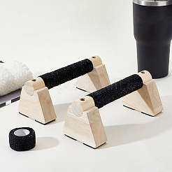 2Pcs Wood Push-up Brackets&nbsp;ODIS-WH0030-271A