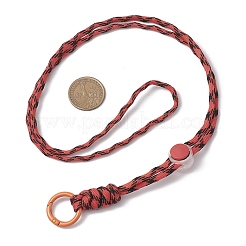 6Pcs 6 Colors Polyester & Spandex Cord Ropes Pendant Decorations&nbsp;HJEW-JM04293