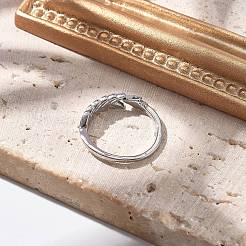 Brass Cuff Rings for Women&nbsp;LS-RJEW-U032-03P