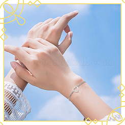 2Pcs 925 Sterling Silver Spring Gate Rings&nbsp;STER-SC0001-56