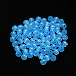 Luminous Transparent Plastic Beads&nbsp;KY-WH0048-20B-05