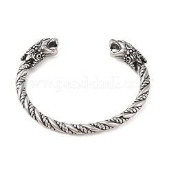 Viking 304 Stainless Steel Open Cuff Bangles for Men&nbsp;BJEW-U001-07H-G