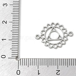 Chakra 304 Stainless Steel Connector Charms&nbsp;SA-CBA28C1-01A-P