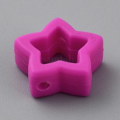 Star Silicone Focal Beads&nbsp;LS-SIL-TAC0008-07C