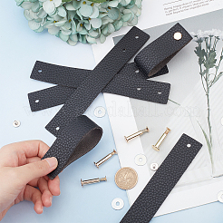 Imitation Leather Cabinet Handle Pull Knob&nbsp;DIY-WH0258-81A