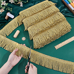 11.5M Polyester Twisted Tassel Fringe Trimming&nbsp;DIY-WH0270-317A