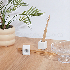 Porcelain Electric Toothbrush Holder&nbsp;AJEW-WH0481-696B