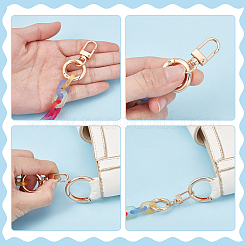 2Pcs Acrylic Link Bag Extender Chains&nbsp;HJEW-UN00073