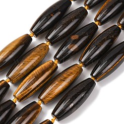 Natural Tiger Eye Beads Strands&nbsp;G-L654-G10-01