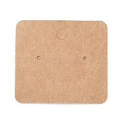Blank Kraft Paper Earring Display Cards&nbsp;X1-CDIS-G005-05