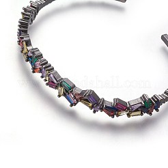 Brass Cuff Bangles&nbsp;BJEW-P245-01