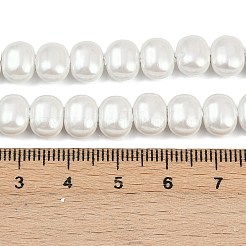 Electroplated Shell Pearl Beads Strands&nbsp;BSHE-H113-04C