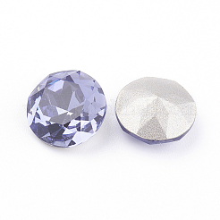 Pointed Back & Back Plated K9 Glass Rhinestone Cabochons&nbsp;RGLA-J012-8mm-539