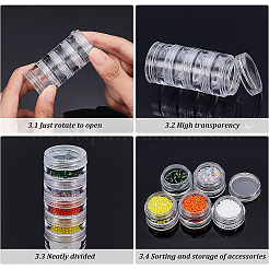 Plastic Bead Storage Containers&nbsp;CON-BC0005-02