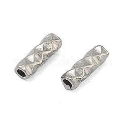 304 Stainless Steel Tube Beads&nbsp;STAS-Z192-07P-02