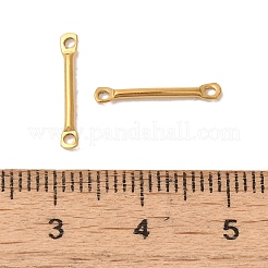 Ion Plating(IP) 304 Stainless Steel Connector Charms&nbsp;STAS-Q323-06B-G