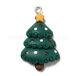 Opaque Resin Pendants&nbsp;RESI-D055-117P
