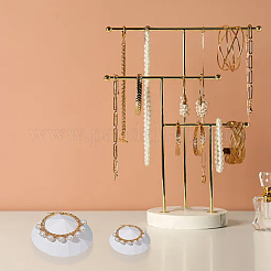 2Pcs 2 Styles Gesso Diamond Shape Jewelry Display Holder&nbsp;DJEW-OC0001-37