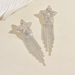 Brass Rhinestone Stud Earrings for Women&nbsp;QC2926